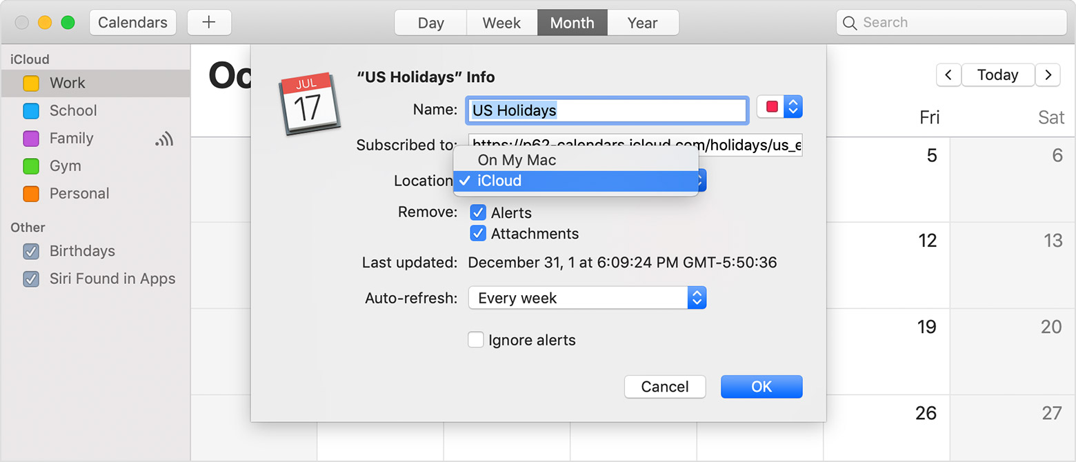 macos calendar app subscribe